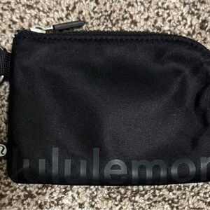 lululemon athletica Black Compact Wallet